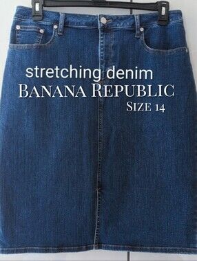 NWT Stretch Denim Skirt